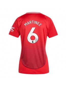 Manchester United Lisandro Martinez #6 Heimtrikot für Frauen 2024-25 Kurzarm